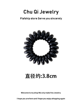 包邮10条装细款电话圈无痕发绳
