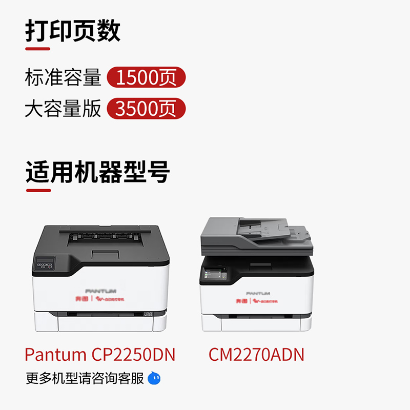 适用奔图CTL-2200硒鼓CP2250dn墨盒cm2270ADN打印机CM2270ADN碳粉 - 图3