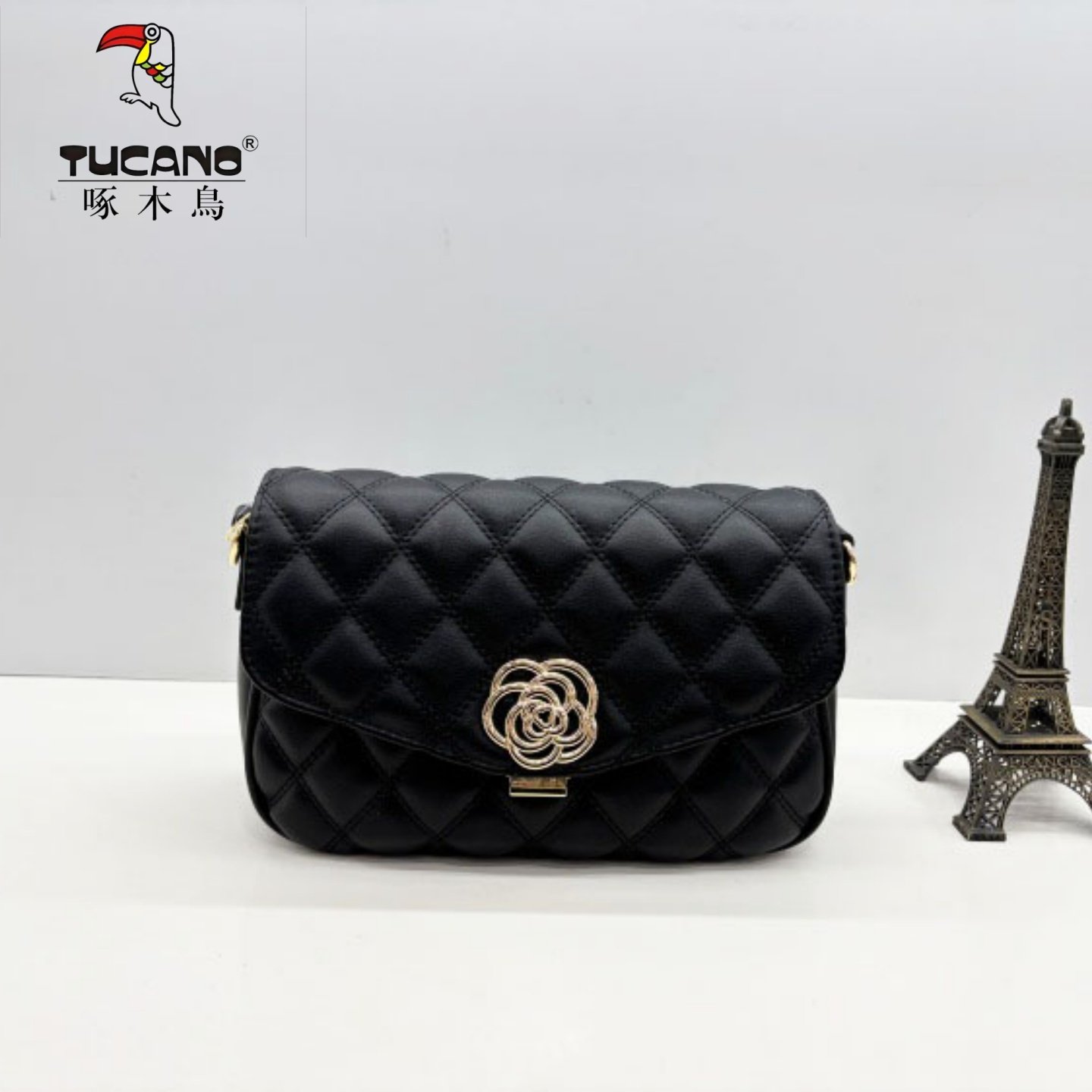 TUCANO/啄木鸟商场同款女包2026新款时尚菱格小方包斜挎包TBK7432,淘宝优惠券,粉丝福利购,淘宝优惠卷