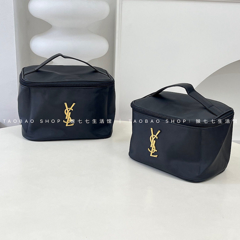 化妆包大容量 高级感字母防水耐脏出差旅行 手提护肤品收纳洗漱包,淘宝优惠券,粉丝福利购,淘宝优惠卷