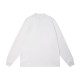Hey Ma Qizu long-sleeved T-bottomed shirt half-high neck couple