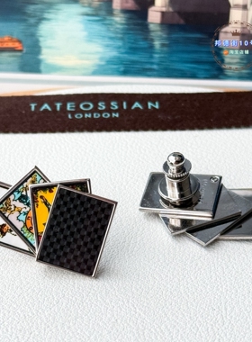 北京闪Tateossian塔罗牌胸针礼物