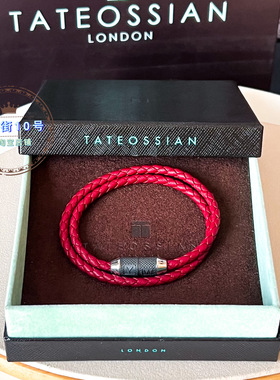 北京可闪Tateossian红色编织手链