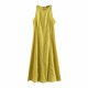 Bana dress sleeveless ອ່ອນແລະ breathable