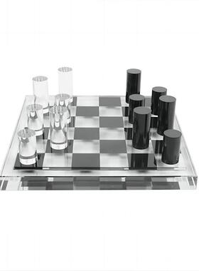 装饰品棋盘轻奢果客厅软现