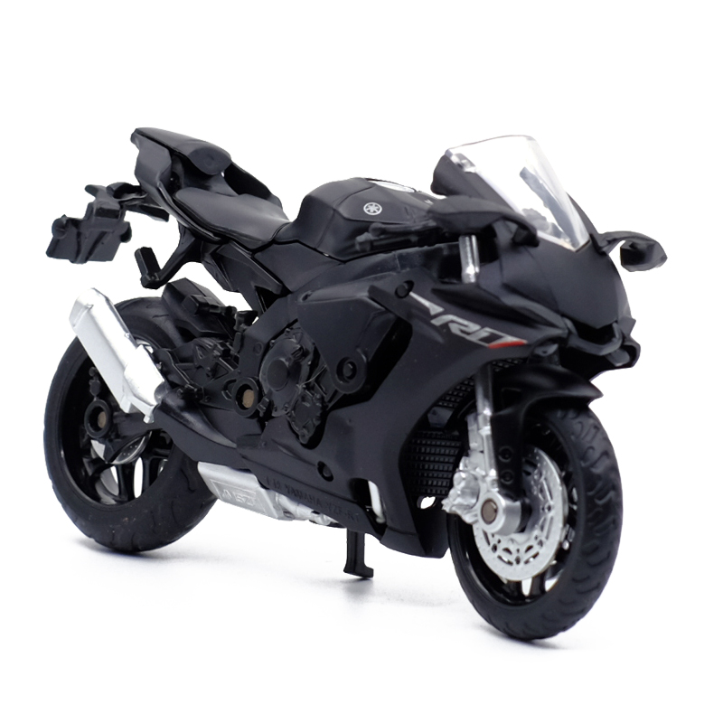 彩珀铃木GSX-R1000摩托车模型1:18雅马哈YZF-R1玩具车成品收藏品