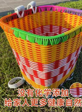 升级双肩采摘背篓买菜采蘑菇筐篓农家用采茶道具背篼背筐背箩编织