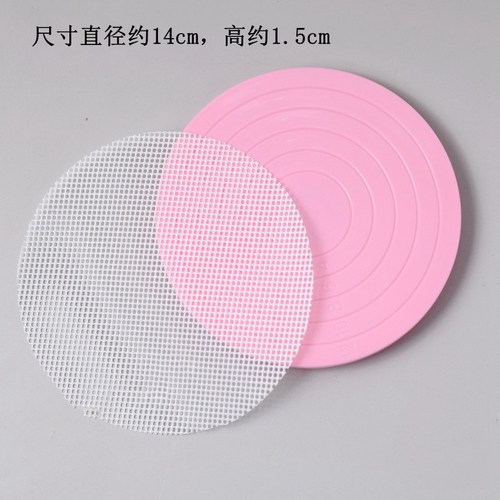 迷你旋转操作台  翻糖纸杯蛋糕裱花糖霜饼干转盘翻糖制作旋转台 - 图0