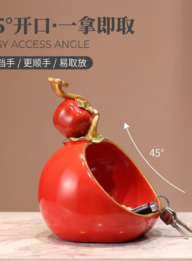 入户玄关昶晟树脂钥匙收纳新中式