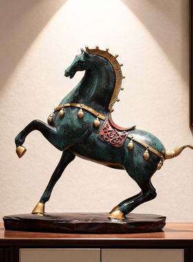 马摆件 马到成功 家居装饰品办公室桌面老板办公桌开业礼物礼品