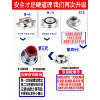 Electroplated dumbbell adjustable weight pure iron barbell combination
