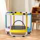 Hedgehog play children's indoor trampoline anti-rollover