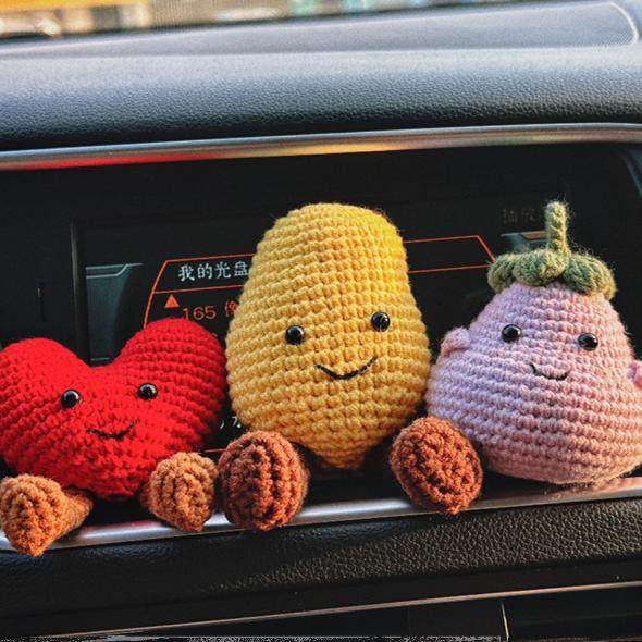 DIY手工小蛋糕玩偶jelly娃娃摆件毛线编织材料包牛角包钩针礼物,淘宝优惠券,粉丝福利购,淘宝优惠卷