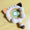 Creative handmade coaster dual-purpose mobile phone holder fruit
