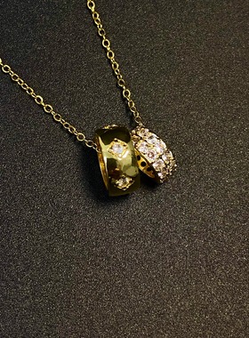 Vintage 古著 「Double-loop」项链