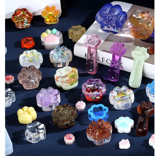 多多乐手工高透水晶滴胶手机壳标本琥珀环氧树脂胶DIY猫爪软垫 - 图2