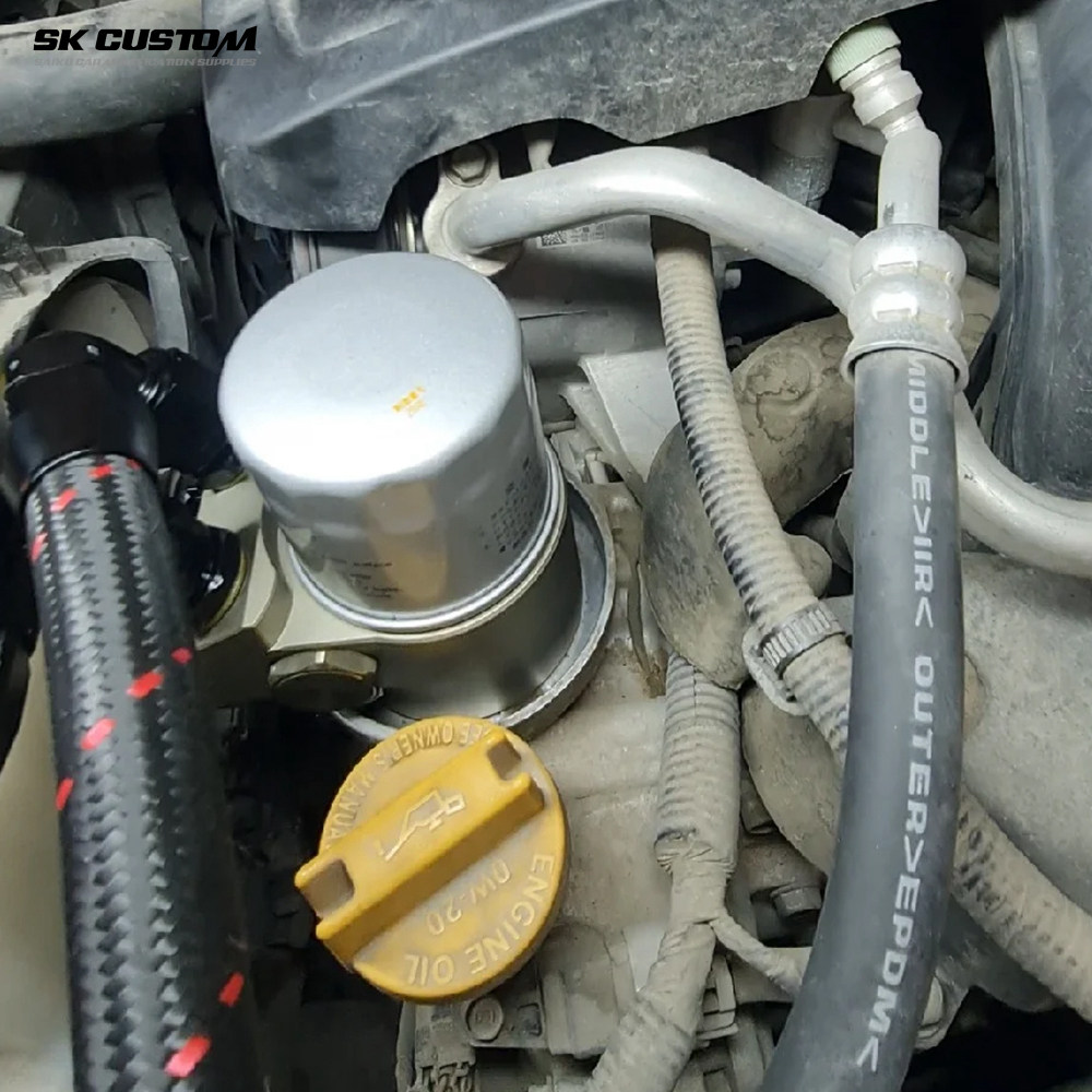 汽车改装80度恒温油饼 机油冷却器通用散热器油饼 油温油压传感器,淘宝优惠券,粉丝福利购,淘宝优惠卷