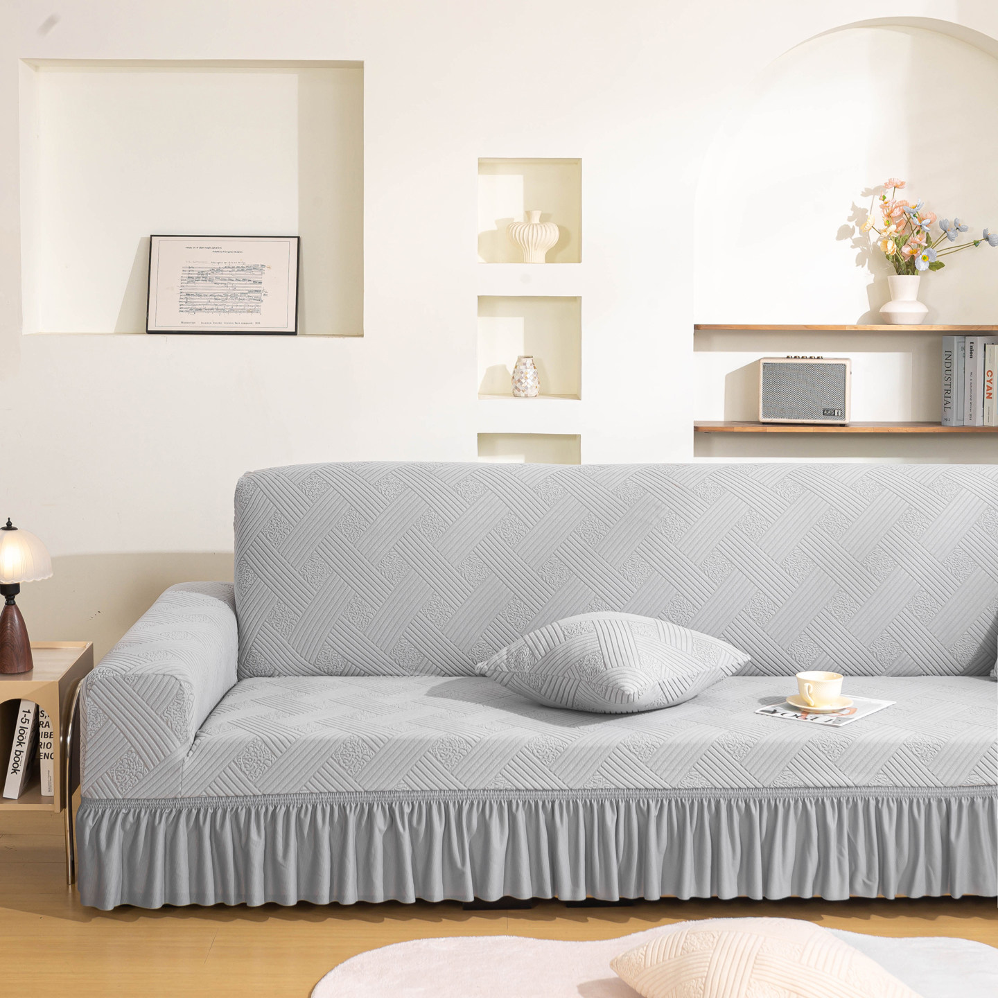 沙发垫四季通用防滑加厚客厅三人一字直排皮沙发套罩全包盖巾全包,淘宝优惠券,粉丝福利购,淘宝优惠卷