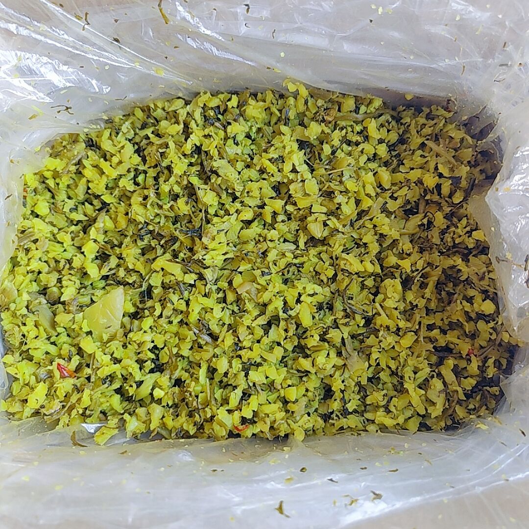 绝酱婆雪菜带箱10斤包子馅料酱腌菜商用散装咸菜即食雪里蕻酸菜 - 图2