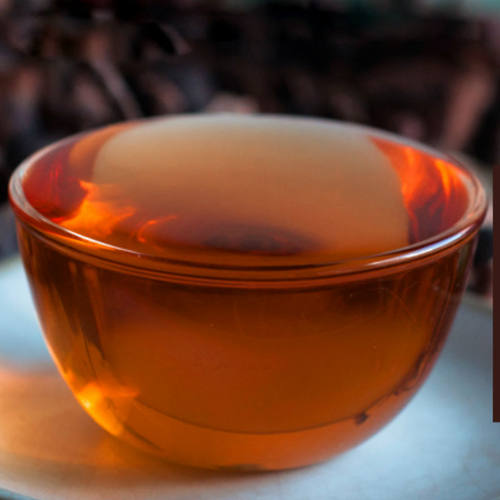 新茶 山东莱芜老干烘茶叶 半发酵老黄茶 地道齐鲁干烘茶叶400g - 图2