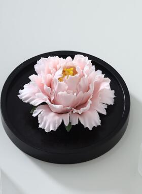 520瓷花香薰摆件香插桌面家居礼品伴手礼香道花青花瓷瓷花