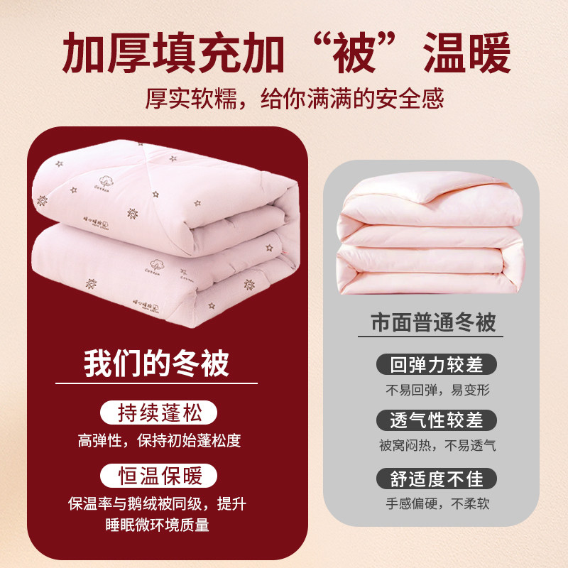 城市之家被子冬被加厚春秋被芯四季通用单人双人学生宿舍冬季棉被,淘宝优惠券,粉丝福利购,淘宝优惠卷