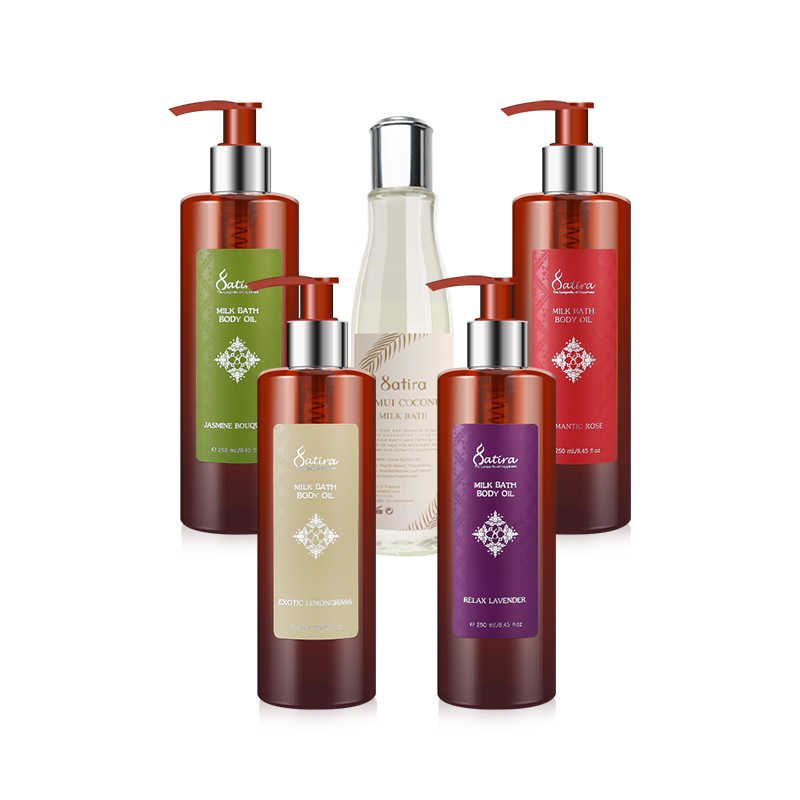 SATIRA【临期特惠】思泰乐柠檬草保湿清洁好吸收沐浴油按摩精油 - 图3