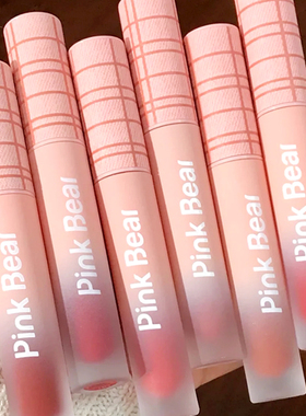 pinkbear皮可熊粉色牛仔哑光