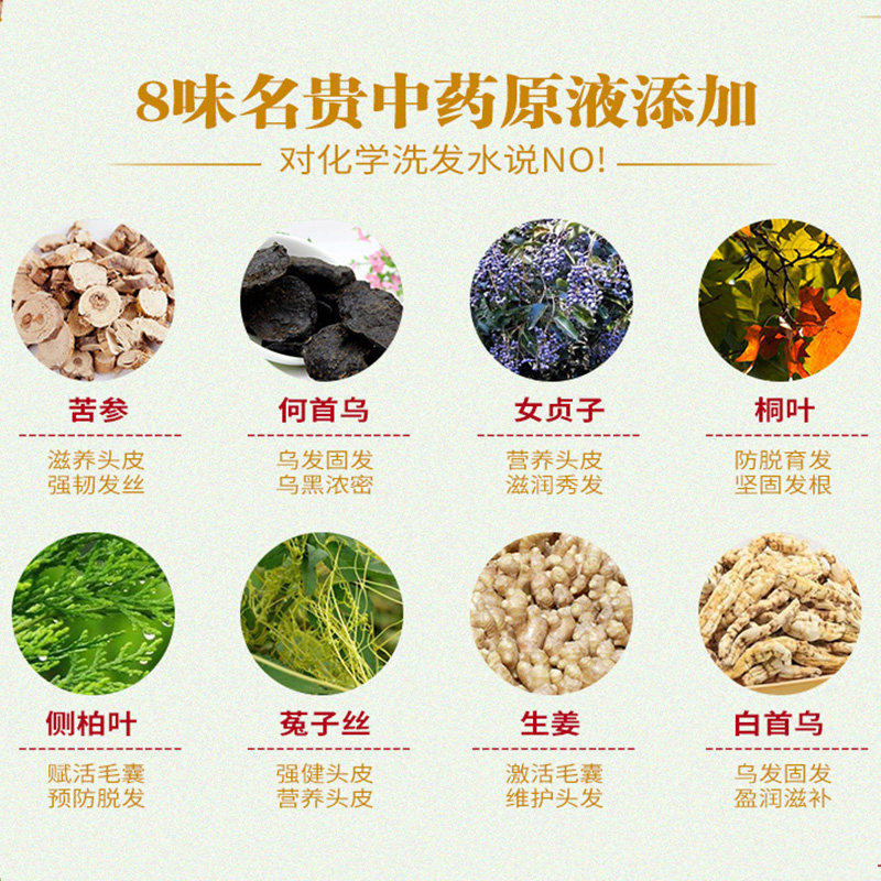 霸王防脱发生发套装增发密发洗发露 霸王巨翼洗发水