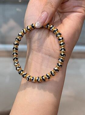 天珠玛瑙镶嵌铜片到货SH