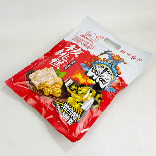 鸿云松仁核桃糕500g混合味原味枸杞枣泥糕四川特产李明核桃软糕点 - 图2