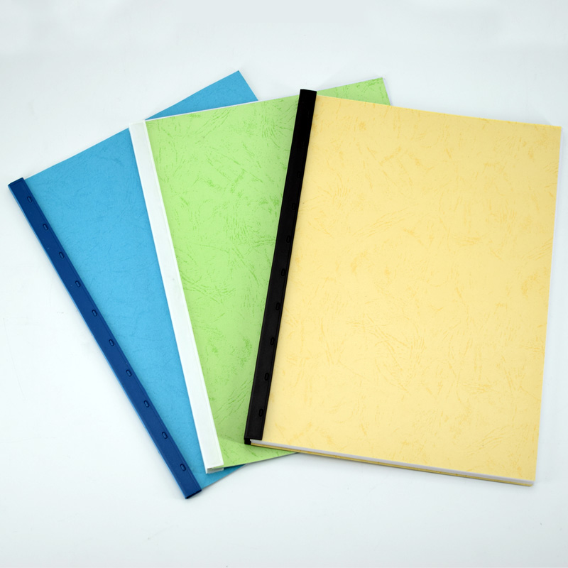 雷盛塑料装订夹条A3A4标书装订机装订条21孔打孔机器压边条十孔压条档案凭证票据办公合同文件装订塑料夹条