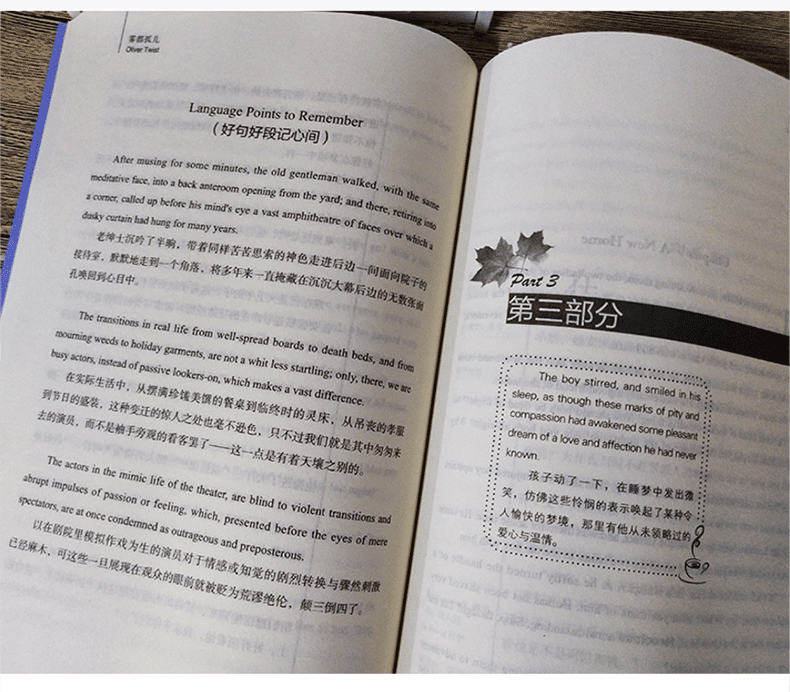 正版雾都孤儿读名著学英语中英文英汉对照双语读物英语原著原版查尔斯狄更斯书籍长篇小说全英版世界初高中生课外阅读经典外国文学 - 图3