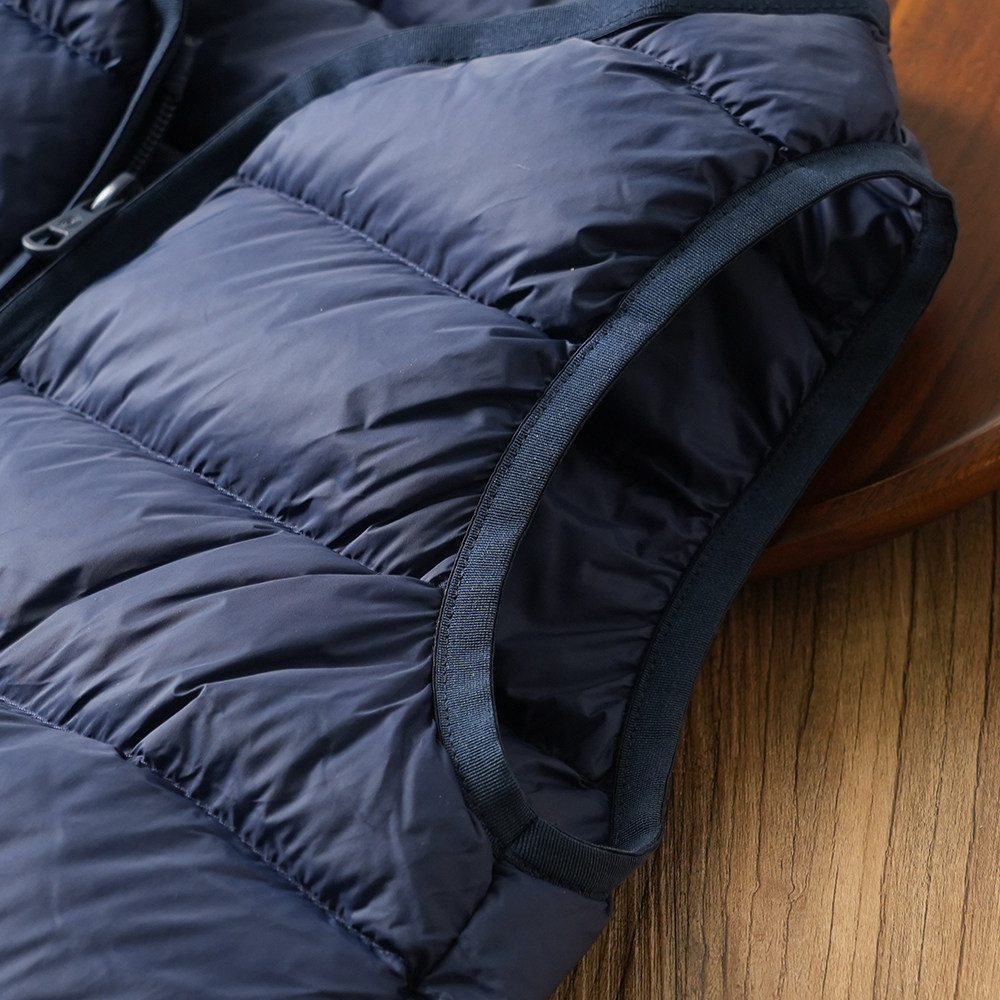 【品牌订单90国标白鸭绒反季清】中大童成人实用薄坎肩马甲25524,淘宝优惠券,粉丝福利购,淘宝优惠卷