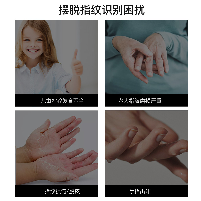 盖德曼指静脉密码锁智能门锁家用电子门锁防盗门全自动智能锁 - 图1