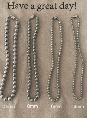 fever同款珍珠项链女轻奢小众锁骨链高级感颈链choker配饰毛衣链