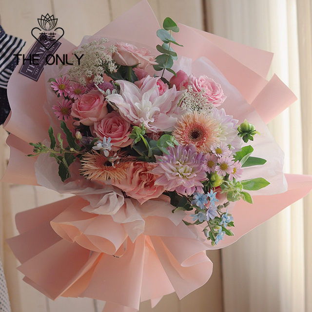 Weiyi Kafen paper super soft solid color Korean flower wrapping paper