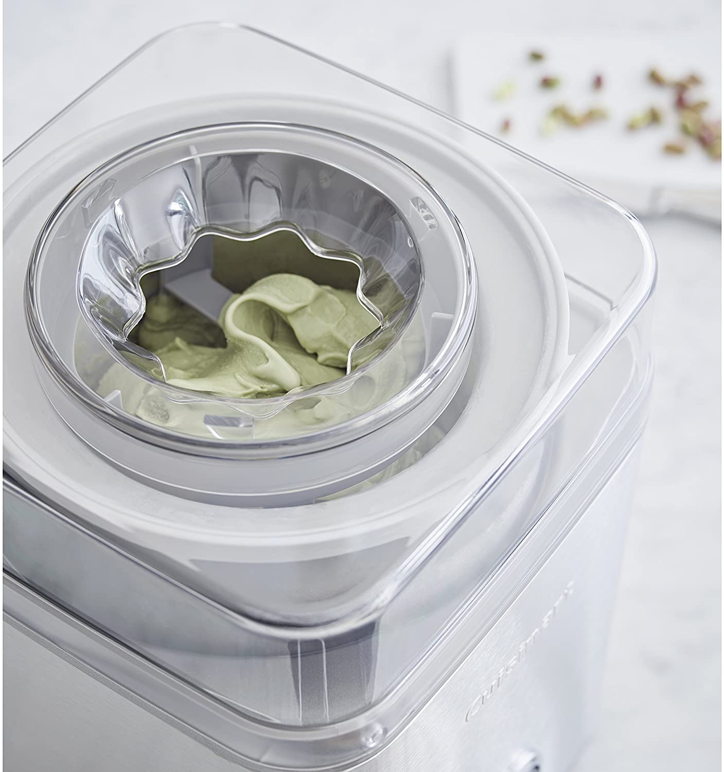 香港Cuisinart/美膳雅ICE-30家用不锈钢Gelato冰淇淋机手工雪糕机 - 图1