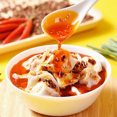 翠宏红油拌菜料750g四川麻辣拌料凉拌菜香辣碟油泼辣子辣椒红油 - 图0