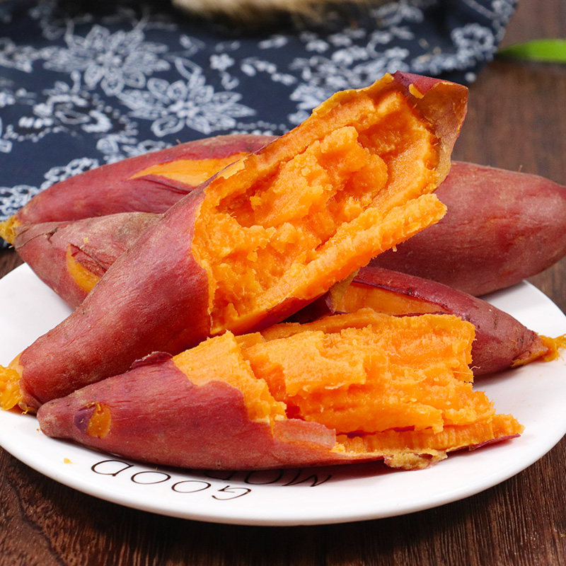 新鲜蜜薯10斤农家香板栗山东甜薯 红高粱食品番薯