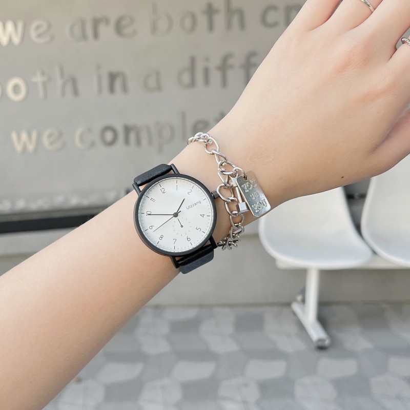 考试专用手表男女通用款学生公务员静音皮带数字中考高考国考腕表 - 图3