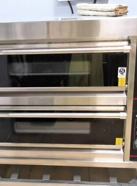 乐创商用烤箱蛋糕店学校食堂三层大容量12键记忆菜单智能披萨烤炉