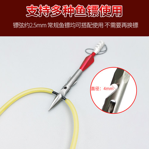 弹弓圆皮筋单卡圆皮筋射鱼弹弓专用射鱼弹弓皮筋弹工射鱼弹工皮筋 - 图1