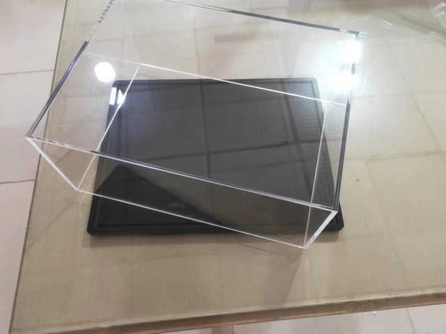 Display box dust cover acrylic high transparency