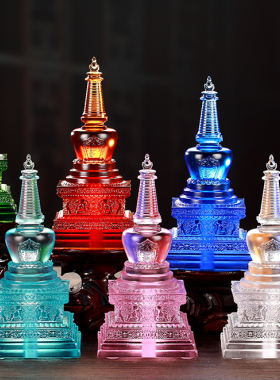 琉璃金刚佛塔可装藏客厅