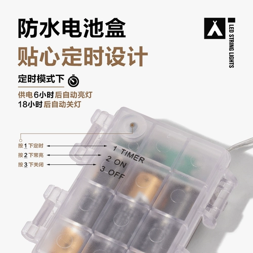 Mu gao di Exquisite Camping Atmosphere наружная светодиодная струна Light Decorative Light String Color Lamp