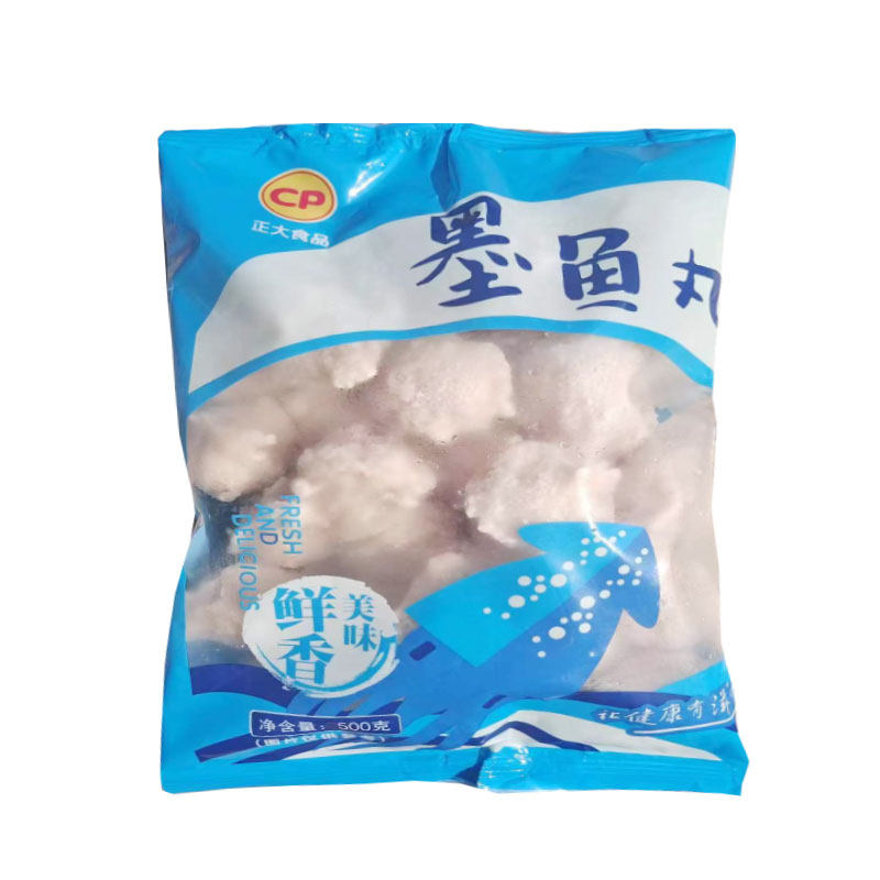 正大墨鱼丸花枝丸小吃冷冻半成品火锅料理关东煮食材500g家庭装,淘宝优惠券,粉丝福利购,淘宝优惠卷