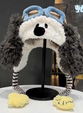 史努比加厚保暖护耳雷锋帽