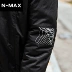 NMAX size lớn cho nam thương hiệu mùa đông chất béo dày, áo khoác cotton mỏng cộng với phân bón để tăng áo khoác cotton - Cực lớn Cực lớn