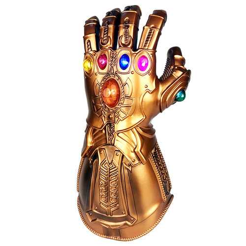 灭霸无限手套复仇者联盟漫威可穿戴发光宝石可拆卸儿童玩具金属色 - 图3